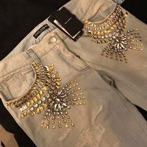 Designer jeans, handbags and shoes